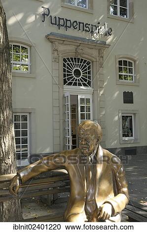 "Statue of actor Willy Millowitsch in front of Haenneschentheater theatre, Cologne, North Rhine-Westphalia, Germany, Europe" View Large Photo Image Stock Image - "Statue of actor Willy Millowitsch in front of Haenneschentheater theatre, Cologne, North Rhine-Westphalia, Germany, Europe". Fotosearch