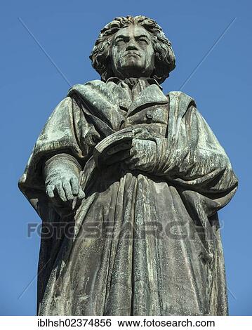 "Statue of Beethoven, Bonn, North Rhine-Westphalia, Germany, Europe" View Large Photo Image Stock Photograph - "Statue of Beethoven, Bonn, North Rhine-Westphalia, Germany, Europe". Fotosearch