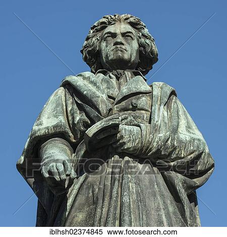 "Statue of Beethoven, Bonn, North Rhine-Westphalia, Germany, Europe" View Large Photo Image Stock Photography - "Statue of Beethoven, Bonn, North Rhine-Westphalia, Germany, Europe". Fotosearch