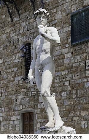 "Statue of David by Michelangelo in front of the Palazzo Vecchio in the Piazza della Signoria, Florence, Tuscany, Italy, Europe" View Large Photo Image Stock Image - "Statue of David by Michelangelo in front of the Palazzo Vecchio in the Piazza della Signoria, Florence, Tuscany, Italy, Europe". Fotosearch