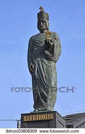 "Statue of Emperor Frederick Barbarossa, 1122-1190, Brooksbrucke, Hamburg, Germany, Europe" View Large Photo Image Stock Photo - "Statue of Emperor Frederick Barbarossa, 1122-1190, Brooksbrucke, Hamburg, Germany, Europe". Fotosearch