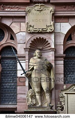 "Statue of Frederick V, Friedrichsbau, castle, Heidelberg, Baden-Wurttemberg, Germany, Europe" View Large Photo Image Stock Photo - "Statue of Frederick V, Friedrichsbau, castle, Heidelberg, Baden-Wurttemberg, Germany, Europe". Fotosearch