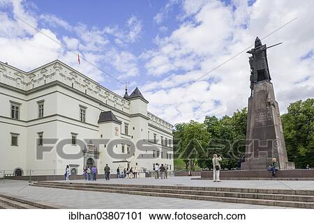 "Statue of Gediminas Pavirzis, Senamiestis or Vilnius Old Town, Vilnius, Vilnius district, Lithuania, Europe" View Large Photo Image Stock Image - "Statue of Gediminas Pavirzis, Senamiestis or Vilnius Old Town, Vilnius, Vilnius district, Lithuania, Europe". Fotosearch