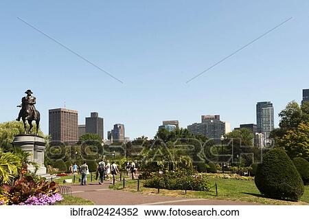 Statue of George Washington in the Public Garden, Boston, Massachusetts, New England, USA, United States, North America View Large Photo Image Stock Image - Statue of George Washington in the Public Garden, Boston, Massachusetts, New England, USA, United States, North America. Fotosearch