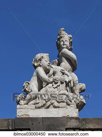 "Statue of holy figures on the city wall of the New Residence in Bamberg, Bamberg, Upper Franconia, Bavaria, Germany, Europe" View Large Photo Image Stock Image - "Statue of holy figures on the city wall of the New Residence in Bamberg, Bamberg, Upper Franconia, Bavaria, Germany, Europe". Fotosearch