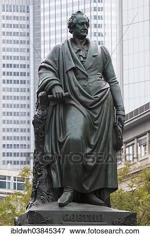 "Statue of Johann Wolfgang von Goethe, Goethe Monument on Goetheplatz square, Frankfurt am Main, Hesse, Germany, Europe" View Large Photo Image Stock Photo - "Statue of Johann Wolfgang von Goethe, Goethe Monument on Goetheplatz square, Frankfurt am Main, Hesse, Germany, Europe". Fotosearch