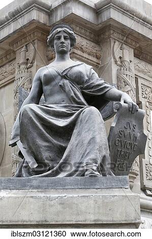 "Statue of """"Justice"""" at the base of El Angel de la Independencia or The Angel of Independence, Mexico City, Federal District, Mexico, North America" View Large Photo Image Stock Image - "Statue of """"Justice"""" at the base of El Angel de la Independencia or The Angel of Independence, Mexico City, Federal District, Mexico, North America". Fotosearch