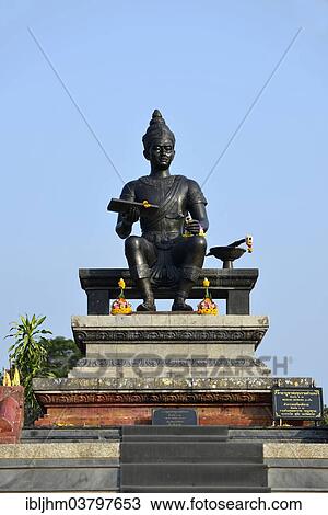 "Statue of King Ramkhamhaeng, Sukhothai Historical Park, Sukhothai, Northern Thailand, Thailand, Asia" View Large Photo Image Stock Image - "Statue of King Ramkhamhaeng, Sukhothai Historical Park, Sukhothai, Northern Thailand, Thailand, Asia". Fotosearch