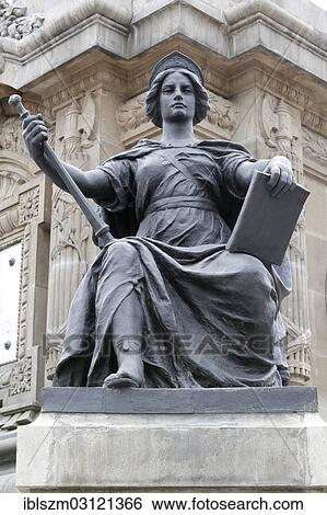 "Statue of """"Law"""" at the base of El Angel de la Independencia or The Angel of Independence, Mexico City, Federal District, Mexico, North America" View Large Photo Image Stock Photograph - "Statue of """"Law"""" at the base of El Angel de la Independencia or The Angel of Independence, Mexico City, Federal District, Mexico, North America". Fotosearch
