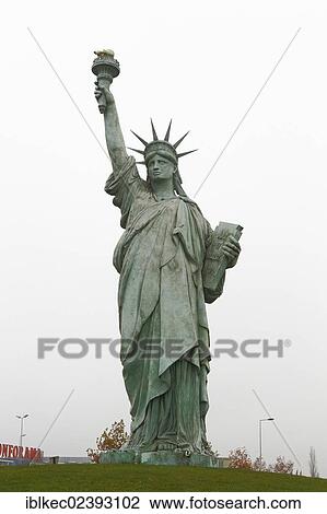 "Statue of Liberty in Colmar, Alsace, France, Europe" View Large Photo Image Stock Image - "Statue of Liberty in Colmar, Alsace, France, Europe". Fotosearch