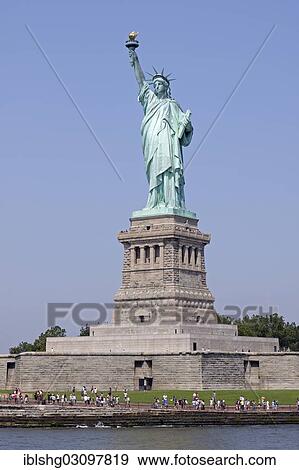 "Statue of Liberty, Manhattan, New York City, New York, United States, North America" View Large Photo Image Stock Photo - "Statue of Liberty, Manhattan, New York City, New York, United States, North America". Fotosearch