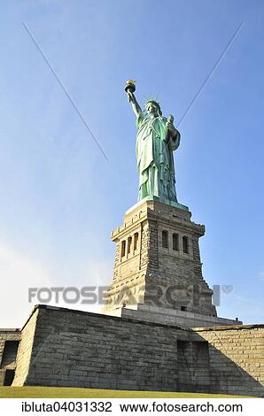 "Statue of Liberty on Liberty Island, New York City, New York, United States, North America" View Large Photo Image Stock Image - "Statue of Liberty on Liberty Island, New York City, New York, United States, North America". Fotosearch
