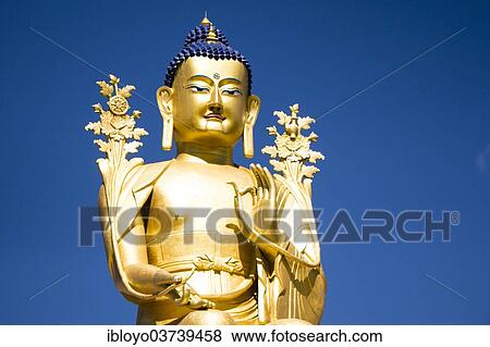 "Statue of Maitreya Buddha, Likir Monastery or Likir Gompa, Likir, Ladakh, Jammu and Kashmir, India, Asia" View Large Photo Image Stock Photo - "Statue of Maitreya Buddha, Likir Monastery or Likir Gompa, Likir, Ladakh, Jammu and Kashmir, India, Asia". Fotosearch