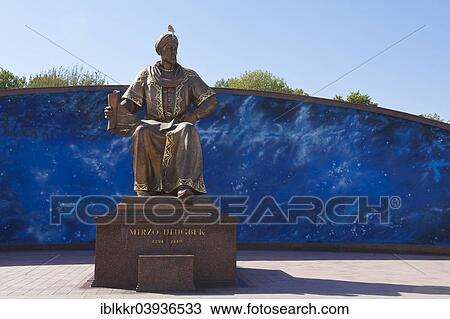 "Statue of Mirzo Ulugbek at the Observatory of Ulugh Beg, Samarkand, Uzbekistan, Asia" View Large Photo Image Stock Image - "Statue of Mirzo Ulugbek at the Observatory of Ulugh Beg, Samarkand, Uzbekistan, Asia". Fotosearch
