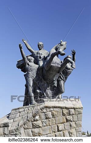 "Statue of Mustafa Kemal Ataturk, historic town centre of Antalya, Kaleici, Turkish Riviera, Turkey, Asia" View Large Photo Image Picture - "Statue of Mustafa Kemal Ataturk, historic town centre of Antalya, Kaleici, Turkish Riviera, Turkey, Asia". Fotosearch