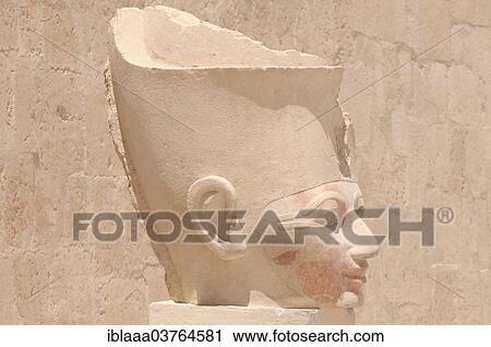"Statue of Queen Hatshepsut, Mortuary Temple of Queen Hatshepsut, Luxor Temple Complex, UNESCO World Heritage site, Thebes, Luxor, Luxor Governorate, Egypt, Africa" View Large Photo Image Stock Image - "Statue of Queen Hatshepsut, Mortuary Temple of Queen Hatshepsut, Luxor Temple Complex, UNESCO World Heritage site, Thebes, Luxor, Luxor Governorate, Egypt, Africa". Fotosearch