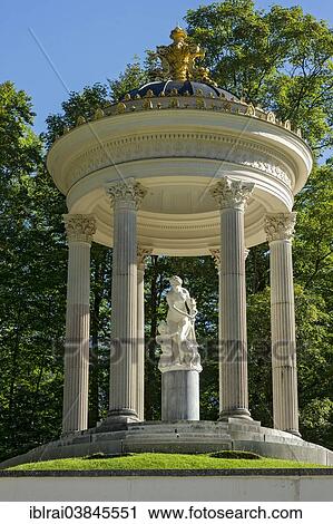 "Statue of Venus in the Venus Temple, castle grounds, Linderhof Palace, Upper Bavaria, Bavaria, Germany, Europe" View Large Photo Image Stock Image - "Statue of Venus in the Venus Temple, castle grounds, Linderhof Palace, Upper Bavaria, Bavaria, Germany, Europe". Fotosearch