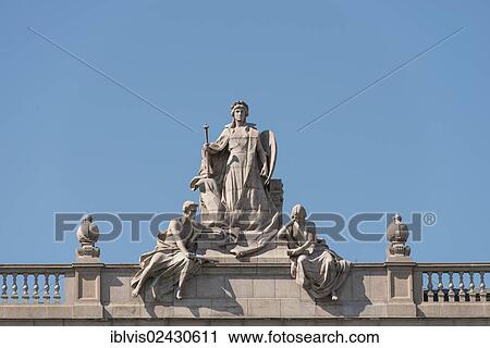 "Statues decorating the top of the Swedish parliament building in the city of Stockholm, Sweden, Europe" View Large Photo Image Stock Image - "Statues decorating the top of the Swedish parliament building in the city of Stockholm, Sweden, Europe". Fotosearch