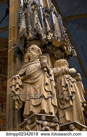 "Statues on the facade, Ulm Minster, Ulm, Baden-Wuerttemberg, Germany, Europe" View Large Photo Image Stock Photo - "Statues on the facade, Ulm Minster, Ulm, Baden-Wuerttemberg, Germany, Europe". Fotosearch
