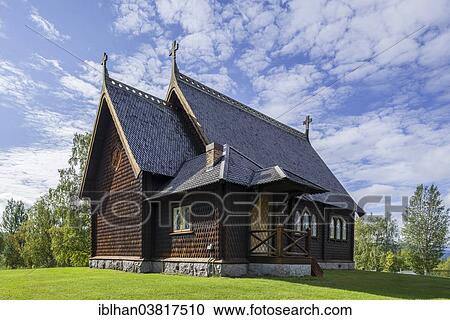 "Stave church of Kvikkjokk, Norrbotten County, Sweden, Europe" View Large Photo Image Stock Image - "Stave church of Kvikkjokk, Norrbotten County, Sweden, Europe". Fotosearch