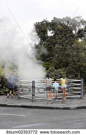 "Steam vents, hot springs, Hawaii Volcanoes National Park, Big Island, Hawaii, USA" View Large Photo Image Stock Image - "Steam vents, hot springs, Hawaii Volcanoes National Park, Big Island, Hawaii, USA". Fotosearch