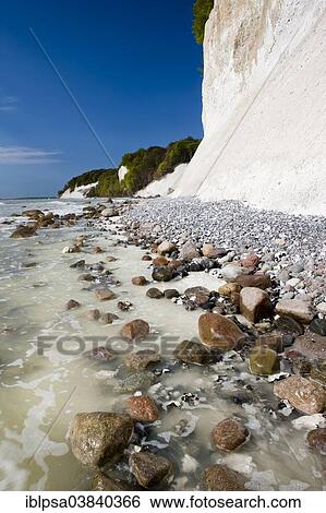 "Steep coast with chalk cliffs in the Jasmund National Park, UNESCO World Heritage Site, Rugen, Mecklenburg-Western Pomerania, Germany, Europe" View Large Photo Image Stock Photograph - "Steep coast with chalk cliffs in the Jasmund National Park, UNESCO World Heritage Site, Rugen, Mecklenburg-Western Pomerania, Germany, Europe". Fotosearch