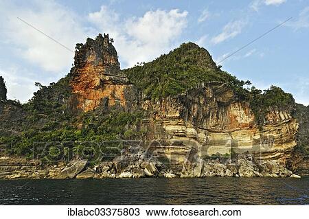 "Steep rocks, cliffs, Raja Ampat, West Papua, Indonesia, Asia" View Large Photo Image Stock Image - "Steep rocks, cliffs, Raja Ampat, West Papua, Indonesia, Asia". Fotosearch