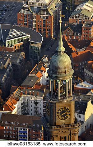 "Steeple of St. Michaelis Church, known as Michel, Hamburg, Germany, Europe" View Large Photo Image Stock Photography - "Steeple of St. Michaelis Church, known as Michel, Hamburg, Germany, Europe". Fotosearch