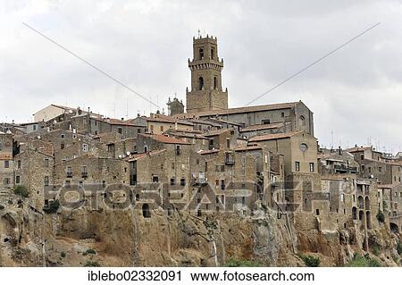 "Steeple of the Cathedral of Saints Peter and Paul, tuff, Pitigliano, province of Grosseto, Tuscany, Italy, Europe" View Large Photo Image Stock Image - "Steeple of the Cathedral of Saints Peter and Paul, tuff, Pitigliano, province of Grosseto, Tuscany, Italy, Europe". Fotosearch