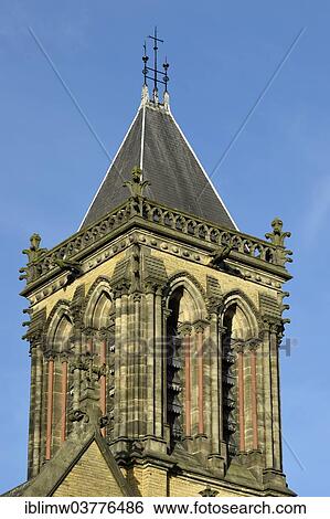 "Steeple of the Church of St. Wilfrid, York, North Yorkshire, England, United Kingdom, Europe" View Large Photo Image Stock Photograph - "Steeple of the Church of St. Wilfrid, York, North Yorkshire, England, United Kingdom, Europe". Fotosearch