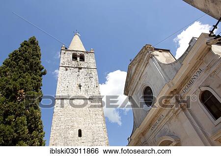 "Steeple of the Parish Church of the Visitation of the Blessed Virgin Mary in Bale, Valle, Istria, Croatia, Europe, Bale, Croatia, Europe" View Large Photo Image Stock Photograph - "Steeple of the Parish Church of the Visitation of the Blessed Virgin Mary in Bale, Valle, Istria, Croatia, Europe, Bale, Croatia, Europe". Fotosearch