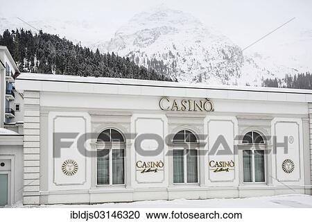 Stock Image - "Steigenberger Hotel and Casino, St. Moritz, Engadin, Graubunden, Switzerland, Europe". Fotosearch