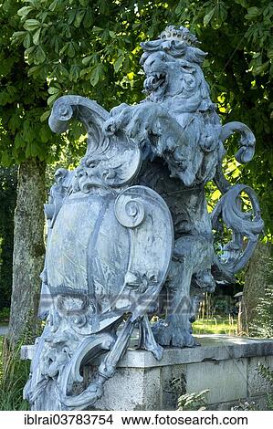 Picture - "Stern figure of the steamship """"Bavaria"""", 1878 to 1919, Starnberg, Upper Bavaria, Bavaria, Germany, Europe". Fotosearch