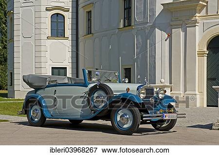 Stock Photo - "Steyr 30S cabriolet, built in 1932". Fotosearch