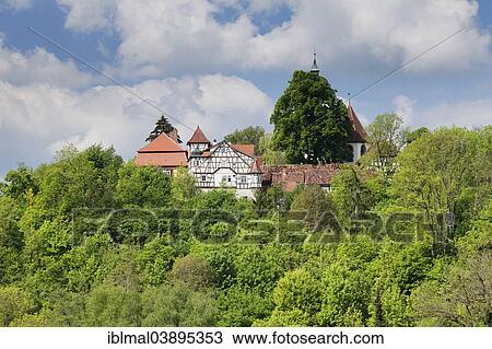 "Stockenburg with St. Martin's Church, Vellberg, Hohenlohe, Baden-Wurttemberg, Germany, Europe" View Large Photo Image Stock Image - "Stockenburg with St. Martin's Church, Vellberg, Hohenlohe, Baden-Wurttemberg, Germany, Europe". Fotosearch