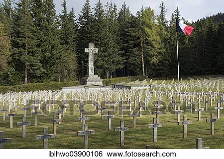 "Stone crosses, French military cemetery, First World War, Col du Wettstein, Vosges, Orbey, Alsace, France, Europe" View Large Photo Image Stock Photograph - "Stone crosses, French military cemetery, First World War, Col du Wettstein, Vosges, Orbey, Alsace, France, Europe". Fotosearch