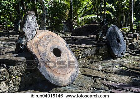 "Stone money, Yap Island, Caroline Islands, Micronesia, Oceania" View Large Photo Image Stock Photograph - "Stone money, Yap Island, Caroline Islands, Micronesia, Oceania". Fotosearch
