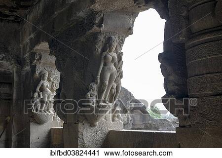 "Stone reliefs in cave 21, the Kailashanatha Cave, Ellora Caves, UNESCO World Heritage Site, Ellora, Maharashtra, India, Asia" View Large Photo Image Stock Image - "Stone reliefs in cave 21, the Kailashanatha Cave, Ellora Caves, UNESCO World Heritage Site, Ellora, Maharashtra, India, Asia". Fotosearch