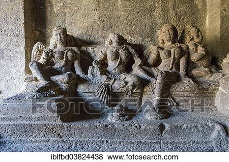 "Stone sculptures in cave 16, the Kailashanatha Cave, Ellora Caves, UNESCO World Heritage Site, Ellora, Maharashtra, India, Asia" View Large Photo Image Stock Photo - "Stone sculptures in cave 16, the Kailashanatha Cave, Ellora Caves, UNESCO World Heritage Site, Ellora, Maharashtra, India, Asia". Fotosearch