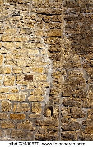 Stone wall View Large Photo Image Stock Photo - Stone wall. Fotosearch