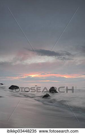 "Stones on the beach at sunset, Baltic Sea coast, Dranske, Mecklenburg-Western Pomerania, Germany, Europe" View Large Photo Image Stock Photography - "Stones on the beach at sunset, Baltic Sea coast, Dranske, Mecklenburg-Western Pomerania, Germany, Europe". Fotosearch