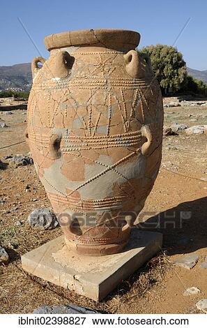 "Stoneware jug, Minoan Palace of Malia, Crete, Greece, Europe" View Large Photo Image Stock Photo - "Stoneware jug, Minoan Palace of Malia, Crete, Greece, Europe". Fotosearch