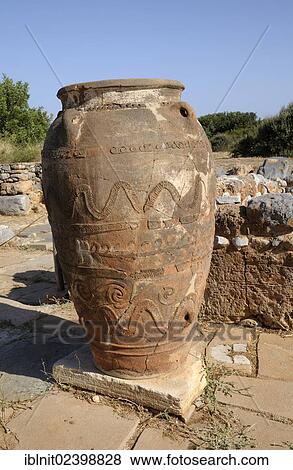"Stoneware jug, Minoan Palace of Malia, Crete, Greece, Europe" View Large Photo Image Stock Photo - "Stoneware jug, Minoan Palace of Malia, Crete, Greece, Europe". Fotosearch