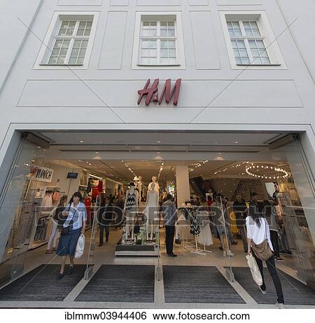 "Store of the fashion chain H & M, Munich, Upper Bavaria, Bavaria, Germany, Europe" View Large Photo Image Stock Photograph - "Store of the fashion chain H & M, Munich, Upper Bavaria, Bavaria, Germany, Europe". Fotosearch