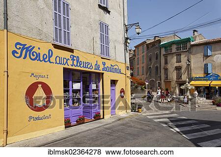 "Storefront of a shop selling lavender products, Valensole, Provence region, Departement Alpes-de-Haute-Provence, France, Europe" View Large Photo Image Stock Photo - "Storefront of a shop selling lavender products, Valensole, Provence region, Departement Alpes-de-Haute-Provence, France, Europe". Fotosearch