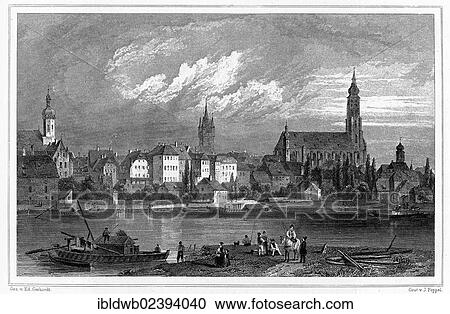"Straubing, Lower Bavaria, Bavaria, Germany, Europe, drawn by Gerhardt, steel-engraved by J. G. Poppel, steel engraving from the book Das Koenigreich Bayern, 1840 - 1854, Europe" View Large Photo Image Stock Image - "Straubing, Lower Bavaria, Bavaria, Germany, Europe, drawn by Gerhardt, steel-engraved by J. G. Poppel, steel engraving from the book Das Koenigreich Bayern, 1840 - 1854, Europe". Fotosearch
