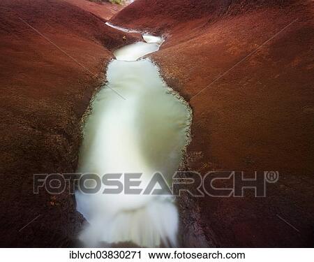 "Stream at Waimea Canyon, Kaua'i, Hawaii, USA" View Large Photo Image Stock Image - "Stream at Waimea Canyon, Kaua'i, Hawaii, USA". Fotosearch