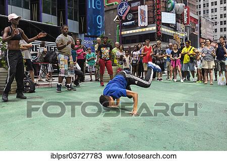 "Street dance performance in Times Square, New York City, New York, United States, North America" View Large Photo Image Stock Image - "Street dance performance in Times Square, New York City, New York, United States, North America". Fotosearch