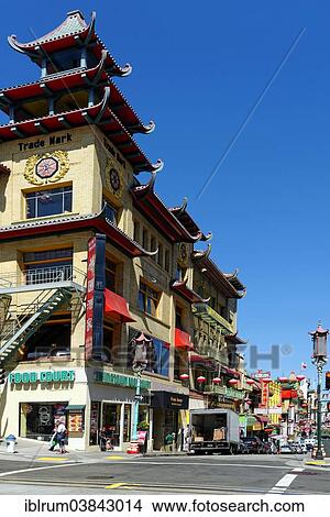 "Street in Chinatown, San Francisco, California, USA" View Large Photo Image Picture - "Street in Chinatown, San Francisco, California, USA". Fotosearch