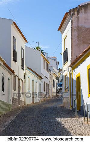 "Street in Lagos, Algarve, Portugal, Europe" View Large Photo Image Picture - "Street in Lagos, Algarve, Portugal, Europe". Fotosearch